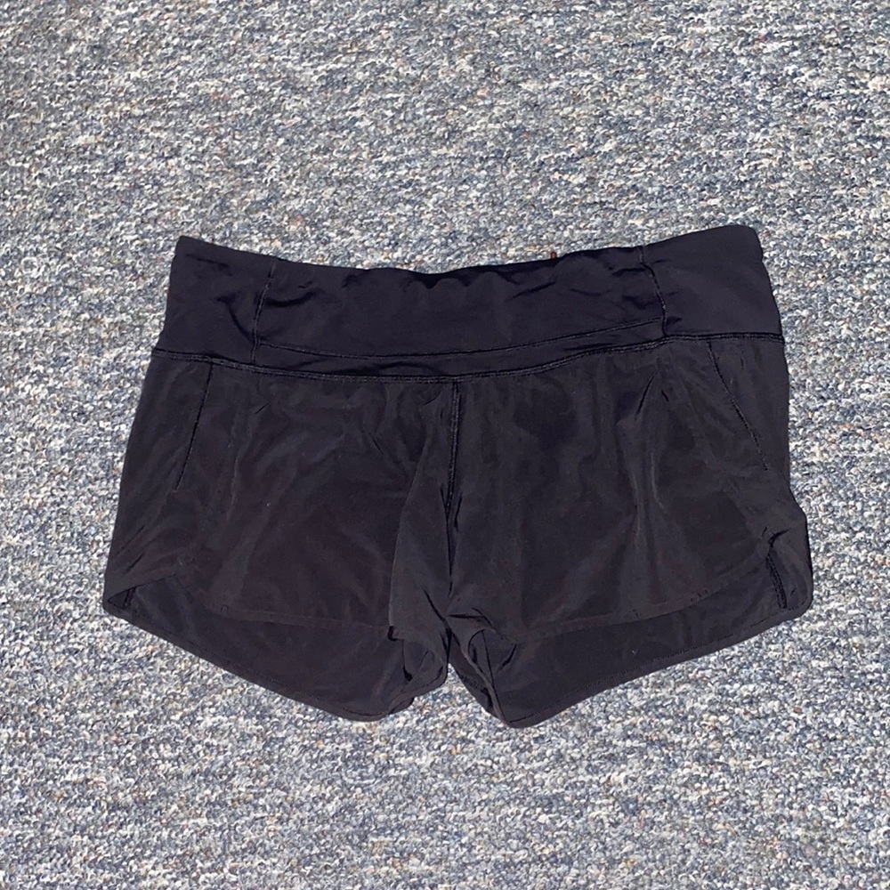 Lululemon black shorts size 10